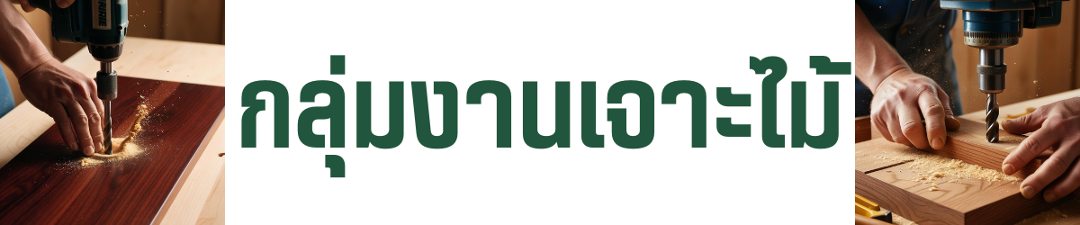 กลุ่มงานเจาะไม้