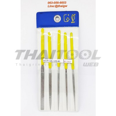 ตะไบเพชรPF-10L #120 (5pcs.set) Best Diamond