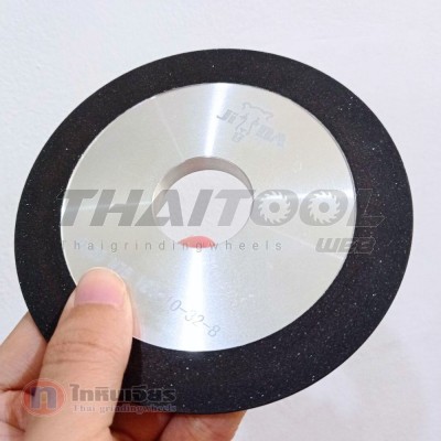 จานเพชร5"4B2 (D125x32Hx10Tx8X) "SDC150" N75 DRY  ลับคมคาร์ไบด์ใบเลื่อยวงเดือน
