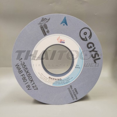  หินเจียร 14"x50 mm. DA80 เจียรเหล็กแข็ง SKD-11 ครอบคลุมเหล็กทุกชนิด