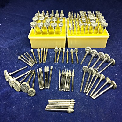 เข็มเพชรแกน 3mm ฺ ชุด 50 ชิ้น เน้นงาน D.I.Y หัวเพชรหลากหลายทรง