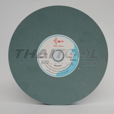 หินเจียร12"x25 mm. GC100J6 เจียรคาร์ไบด์ งานกึ่งโลหะ