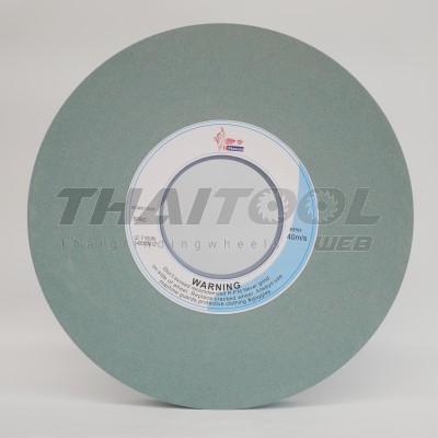 หินเจียร 16"x 38mm. GC100 เจียรคาร์ไบด์ อโลหะ เหล็กชุปแข็ง