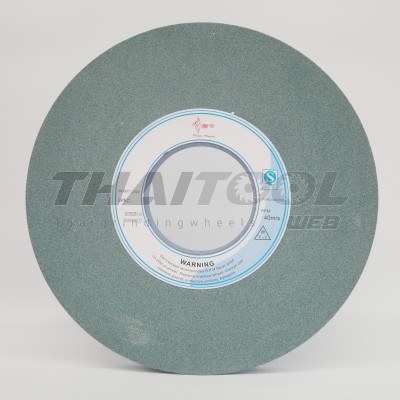 หินเจียร 16"x 38mm. GC60 เจียรคาร์ไบด์ อโลหะ เหล็กชุปแข็ง