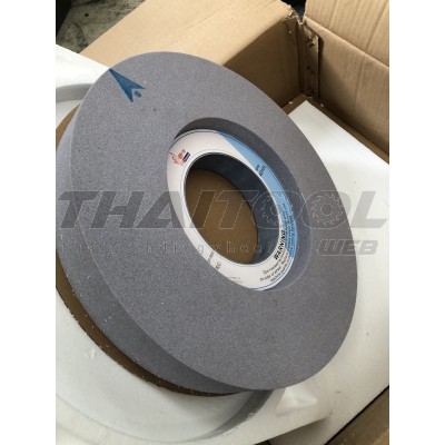 หินเจียร 14"x55mm. 5A (มีบ่า1ด้าน) SA80 สีเทา เจียรเหล็กที่มีค่าความแข็งมาก 