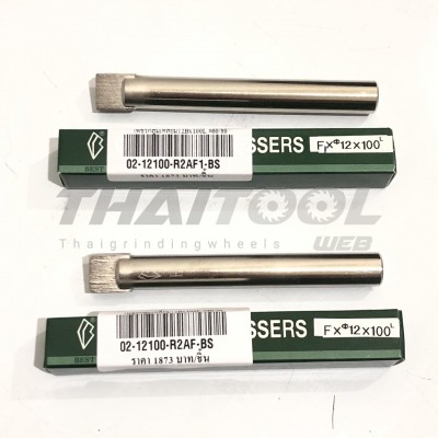 เพชรเเต่งหิน เเบบกลุ่มเหลี่ยม 12Dx100L เบอร์ #60/80 - #40/50