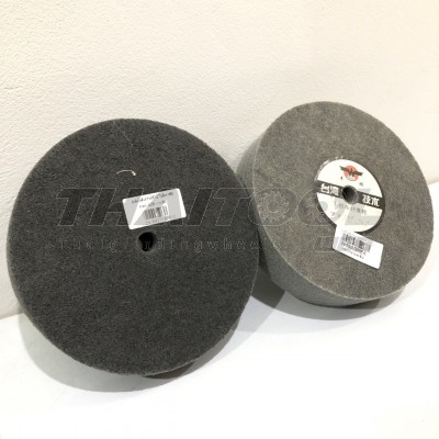 ล้อใยสังเคราะห์ 8"x2" สีเทา เบอร์ 80,320 (7P)
