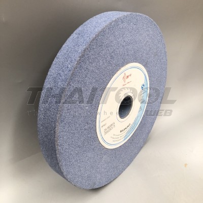 หินเจียร 10 นิ้ว (255X32X31.75) สีฟ้าเบอร์ 60 เจียรเหล็กไฮสปีด เหล็กเครื่องมือ เหล็กเกรด เหล็กแข็ง SKD-11 หินเจียร 10 นิ้ว (255X32X31.75) สีฟ้าเบอร์ 60 เจียรเหล็กไฮสปีด เหล็กเครื่องมือ เหล็กเกรด เหล็กแข็ง SKD-11