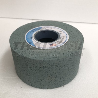 หินถ้วย4"x2" เบอร์ 220 สีเขียว เจียรคาร์ไบด์ งานอโลหะ เหล็กแข็ง
