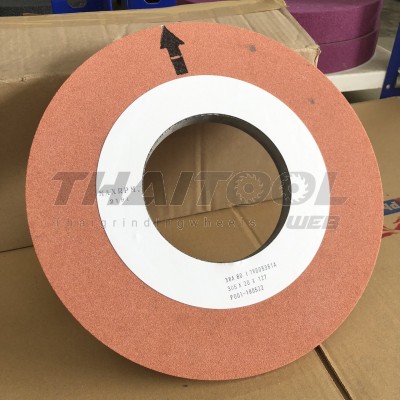 หินเจียร12"x20mm. (SL) สีส้มเบอร์ 80  เจียรเร็ว เจียรเหล็กทั่วไป เจียรโลหะที่มีความแข็งแรงสูง