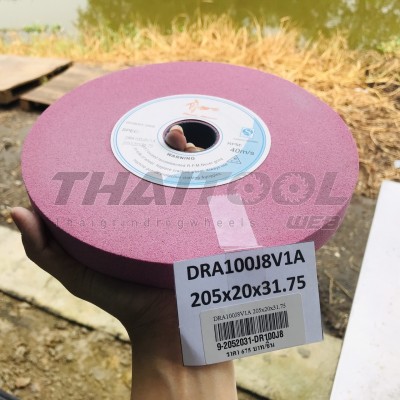 หินเจียรสีชมพูDRA100J8V1A 205x20x31.75