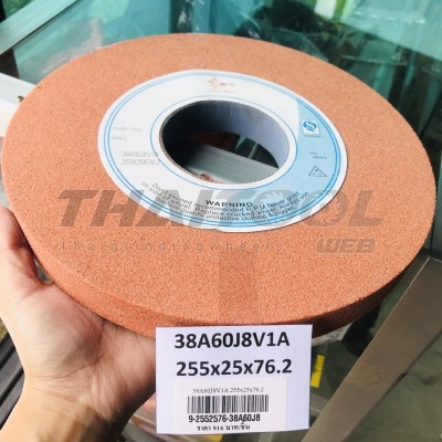 หินเจียรสีส้ม38A60J8V1A 255x25x76.2 