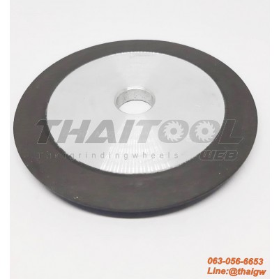 จานเพชร4"4B2 (D100-10T-5X-16H) "SDC150" N75 DRY ลับคมคาร์ไบด์ใบเลื่อยวงเดือน