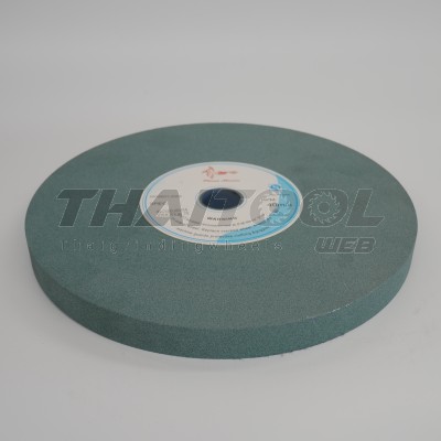 หินเจียร12"x25 mm. GC100J6 เจียรคาร์ไบด์ งานกึ่งโลหะ