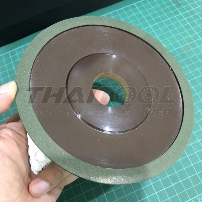 จานเพชรเมกาไลท์5"12A2 (125x14x32x10x1.5 ) "SDC240" ลับคมคาร์ไบด์ใบเลื่อยวงเดือน