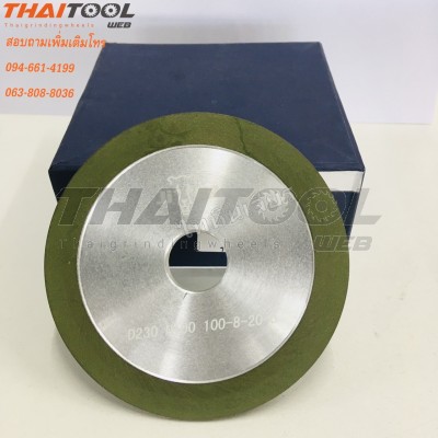 จานเพชร 5"x8 mm. (3A9P) SDC230 เจียรคาร์ไบด์/อโลหะ ลับคมใบเลื่อยวงเดือน