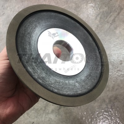 จานเพชรเมกาไลท์6"12A2 (D150-13T-31.75H-10W-3X ) "SDC400" ลับคมคาร์ไบด์ใบเลื่อยวงเดือน