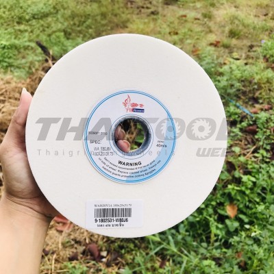 หินเจียรสีขาวWA80J6V1A 180x25x31.75