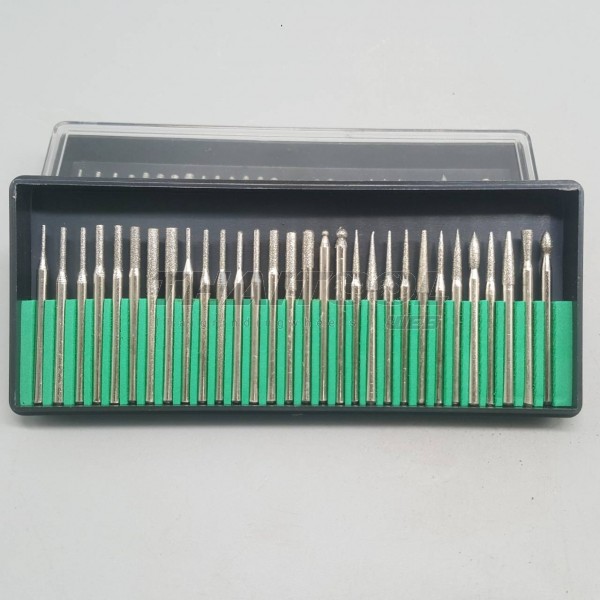เข็มเพชรแกน 3 mm. ชุด 30 ชิ้น รุ่นคุ้มค่า ราคาประหยัด 