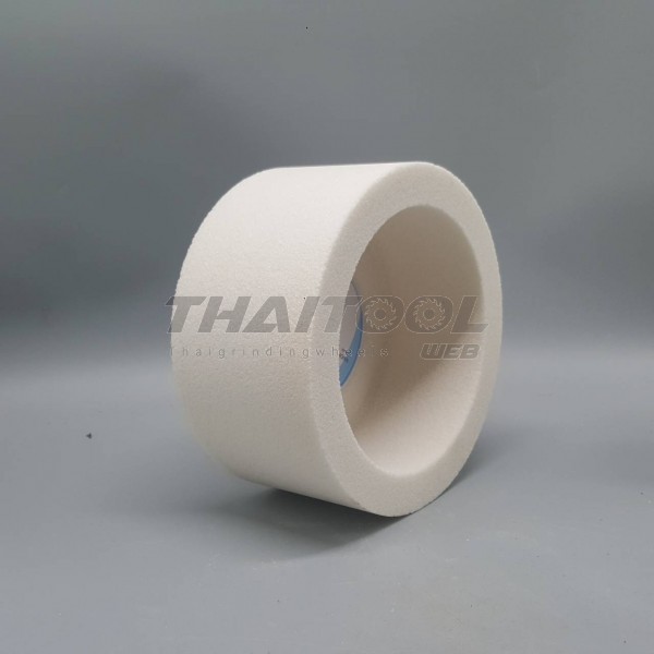 หินถ้วย8"x4" เบอร์46 สีขาว ลับใบมีดสับไม้ เหล็กไฮสปีด เหล็กเกรด เหล็กเครื่องมือ