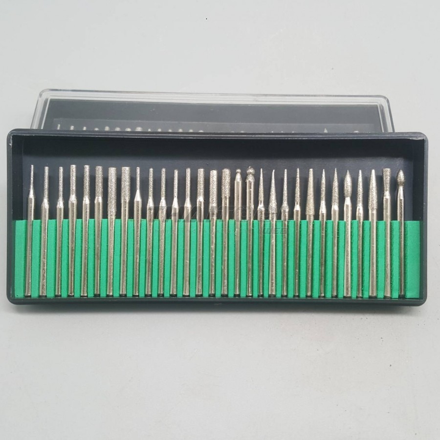 เข็มเพชรแกน 3 mm. ชุด 30 ชิ้น รุ่นคุ้มค่า ราคาประหยัด 