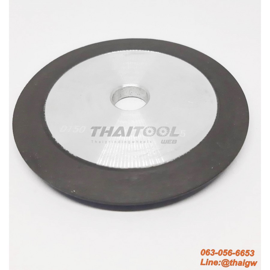 จานเพชร4"4B2 (D100-10T-5X-16H) "SDC150" N75 DRY ลับคมคาร์ไบด์ใบเลื่อยวงเดือน