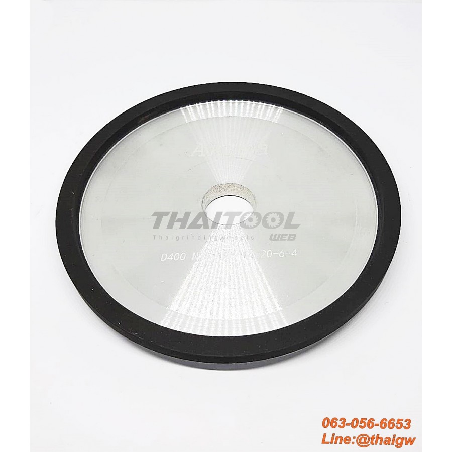 จานเพชร5"12A2 ( D125x14Tx6Wx8Ex54Kx20Hx4X) "SDC400" ลับคมคาร์ไบด์ใบเลื่อยวงเดือน