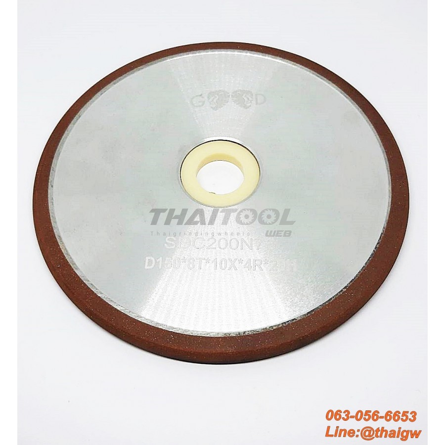 หินเพชร 1FF1 D150-8T-10X-4R-20H SDC200N75 DRY