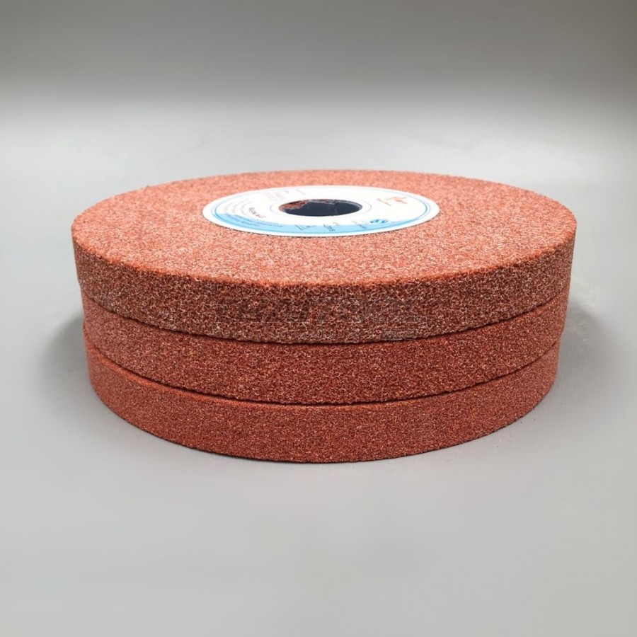 หินเจียร8"x20 mm. สีส้ม38A เบอร์ 36-60 เจียรเหล็กชุปแข็ง เน้นเจียรเร็ว  
