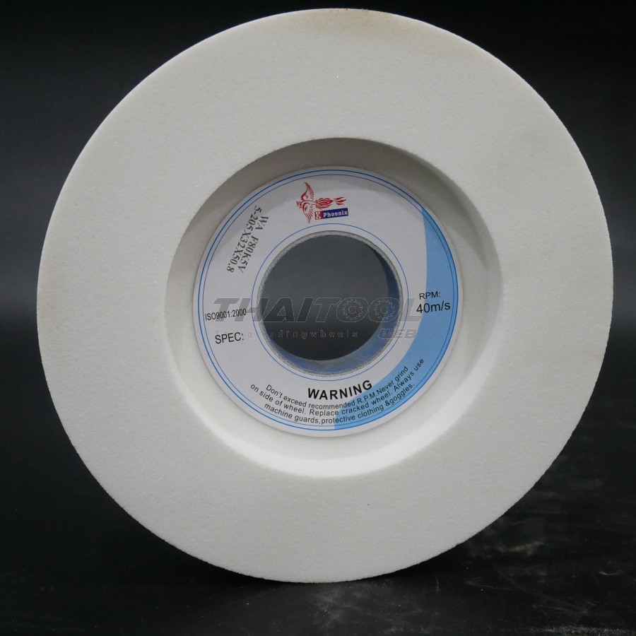 หินเจียร 8 "x32 mm. WA80K5V5A มีบ่า 1 ด้าน (5A)