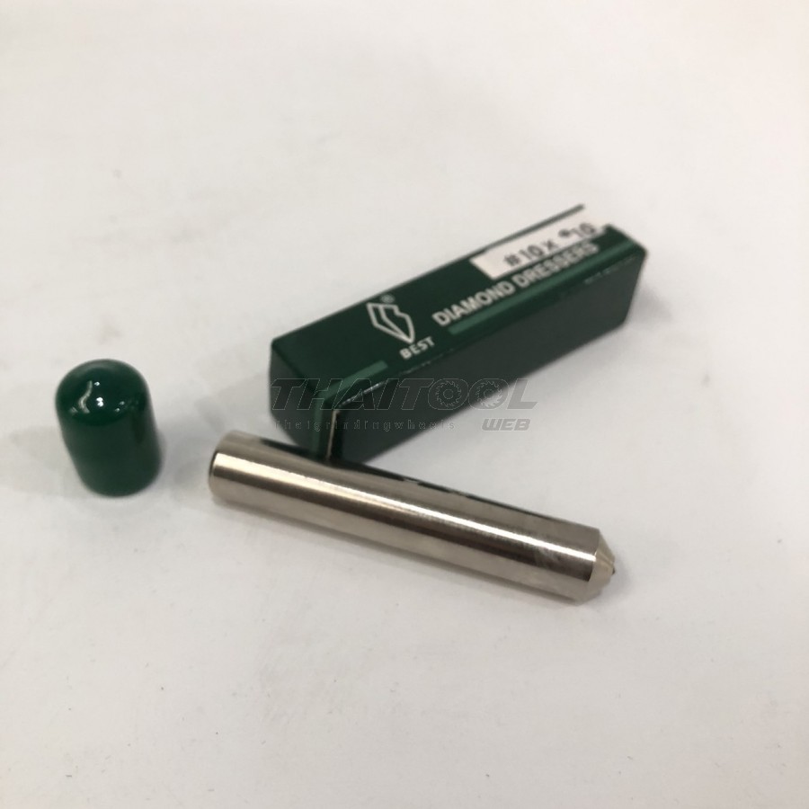 เพชรแต่งหินหัวเดียว D10x60L #10 (0.20 ct) best