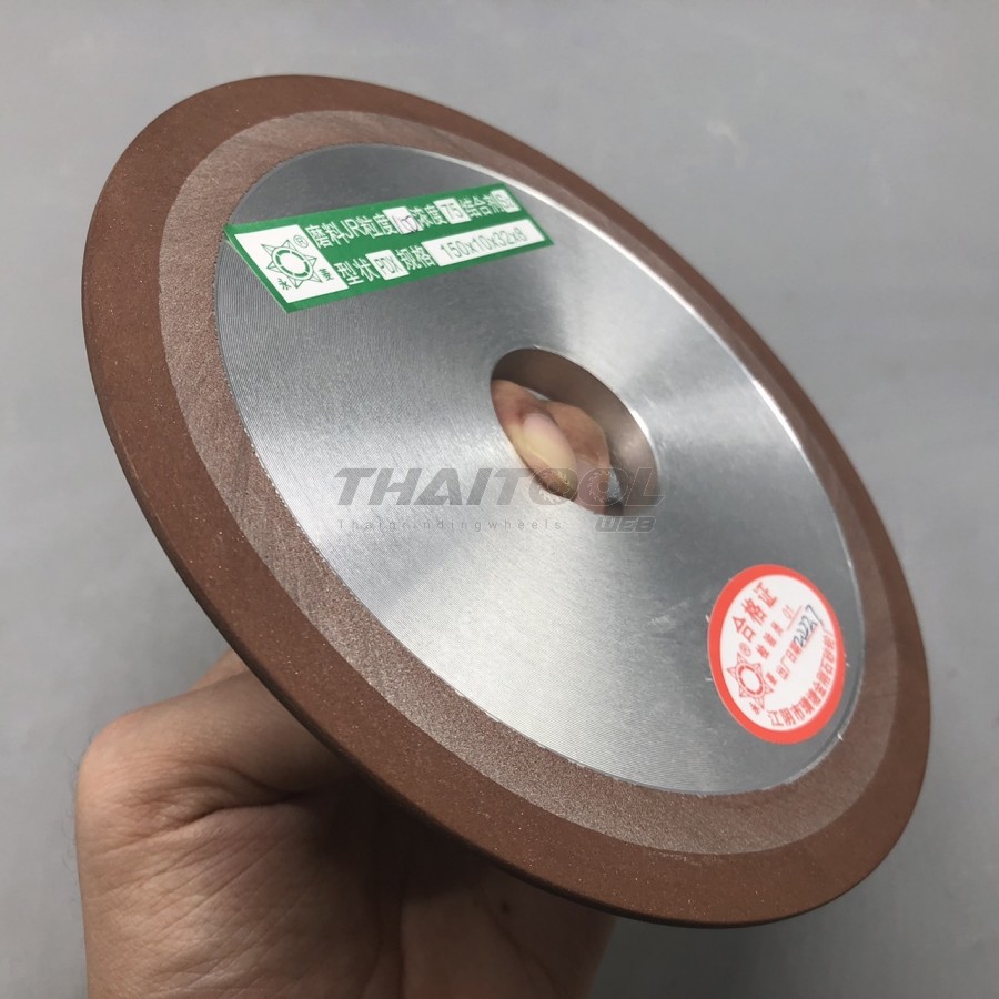 จานเพชร6"4B2 (D150x32Hx10Tx8X) "SDC150"N75 DRY ลับคมคาร์ไบด์ใบเลื่อยวงเดือน