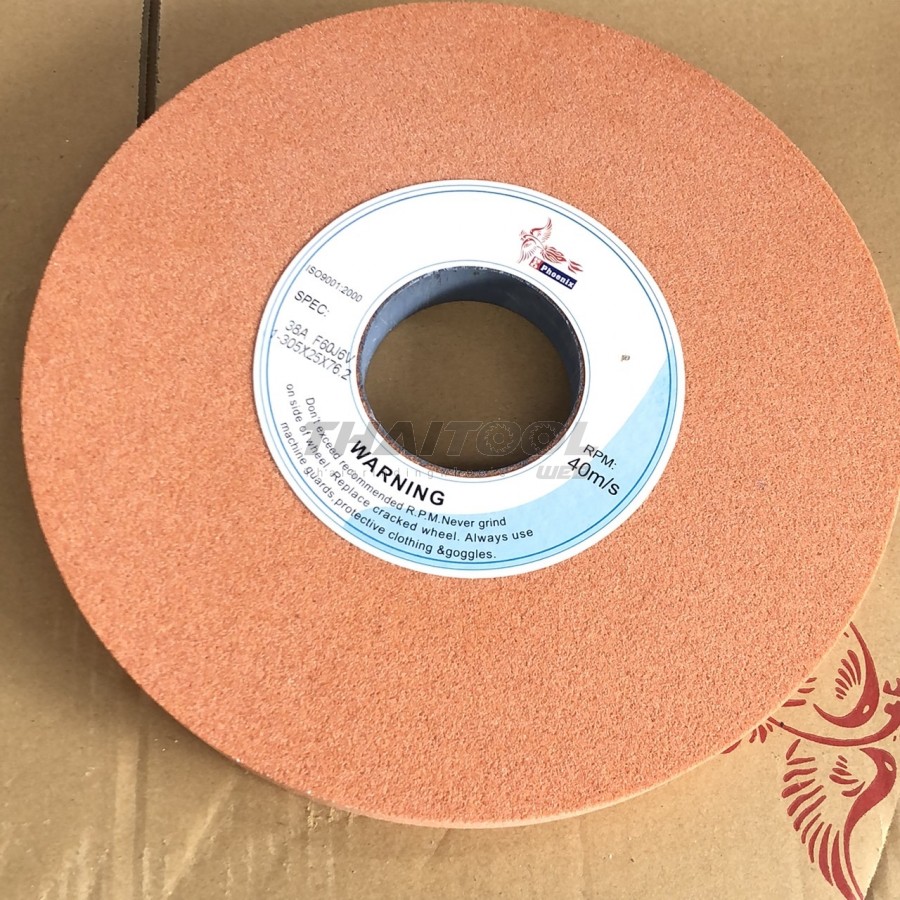  หินเจียรสีส้ม 38A60J6V1A 305x25x76.2