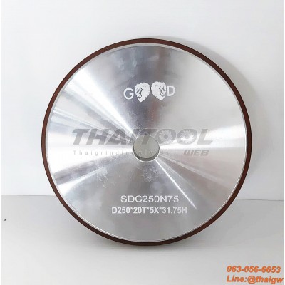 หินเพชร 1A1 D250-20T-5X-31.75H SDC250N75 DRY