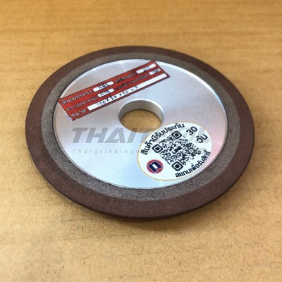 จานเพชร4"4B2 (D100x20Hx10Tx5X) "SDC150" ลับคมคาร์ไบด์ใบเลื่อยวงเดือน