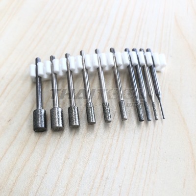  เข็มเพชรแกน 3 mm. A ทรงกระบอก หัวโต 1- 6.5 mm. FS (รุ่นมาตรฐาน)