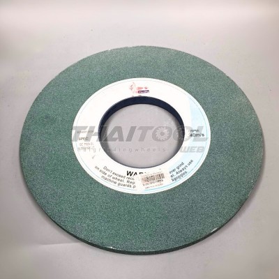 หินเจียร 14"x19 mm. GC80 เจียรคาร์ไบด์ งานกึ่งโลหะ