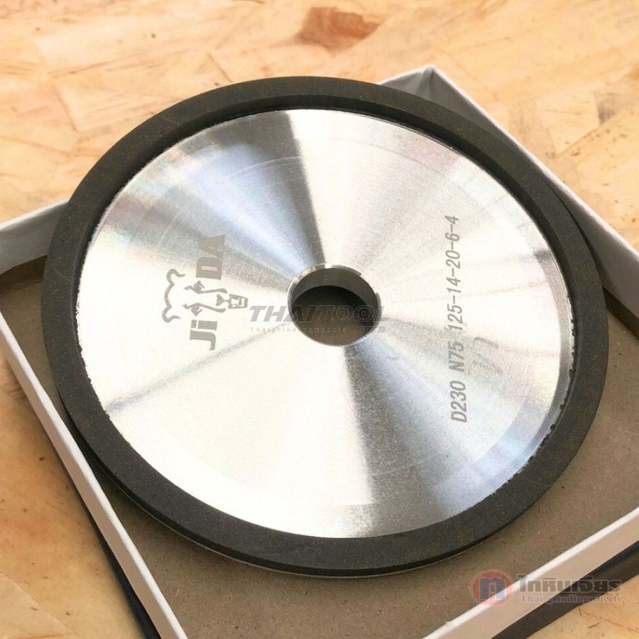 จานเพชร5"12A2 (D125x14Tx6Wx8Ex54Kx20Hx4X) "SDC230" ลับคมคาร์ไบด์ใบเลื่อยวงเดือน