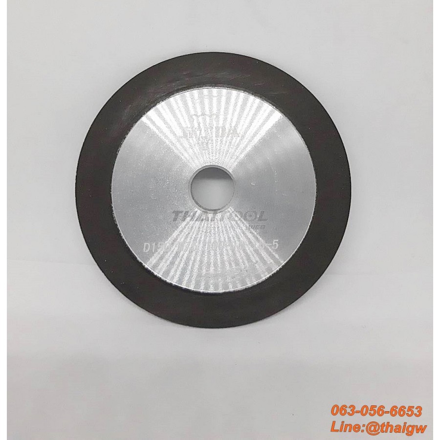 จานเพชร4"4B2 (D100-10T-5X-16H) "SDC150" N75 DRY ลับคมคาร์ไบด์ใบเลื่อยวงเดือน