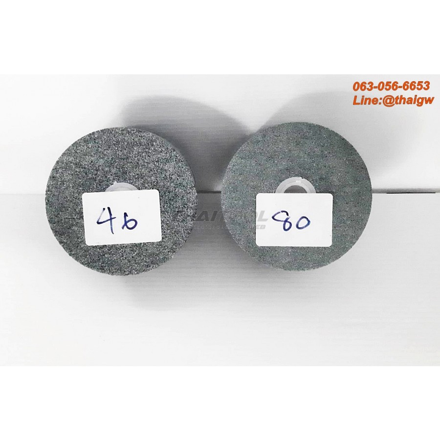 หินถ้วย3"x38mm. เบอร์46-80 สีเขียว เจียรคาร์ไบด์ งานอโลหะ เหล็กแข็ง