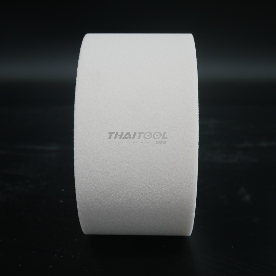 หินถ้วย6"x3" เบอร์60 สีขาว ลับใบมีดสับไม้ เหล็กไฮสปีด เหล็กเกรด เหล็กเเข็ง