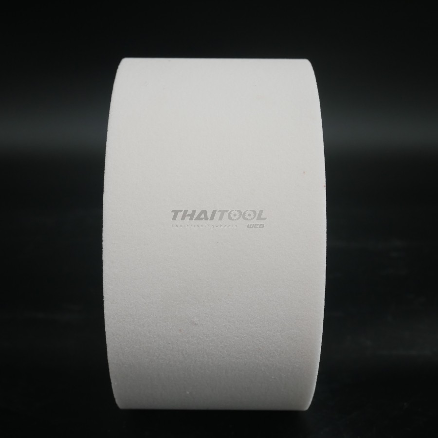 หินถ้วย6"x3" เบอร์ 80 สีขาว ลับใบมีดสับไม้ เหล็กไฮสปีด เหล็กเกรดเหล็กเเข็ง 