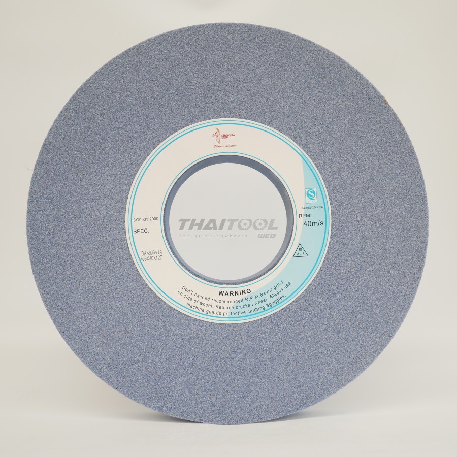 หินเจียร 16"x40 mm.DA46J6 - X เจียรเหล็กแข็ง SKD-11 ครอบคลุมเหล็กทุกชนิด