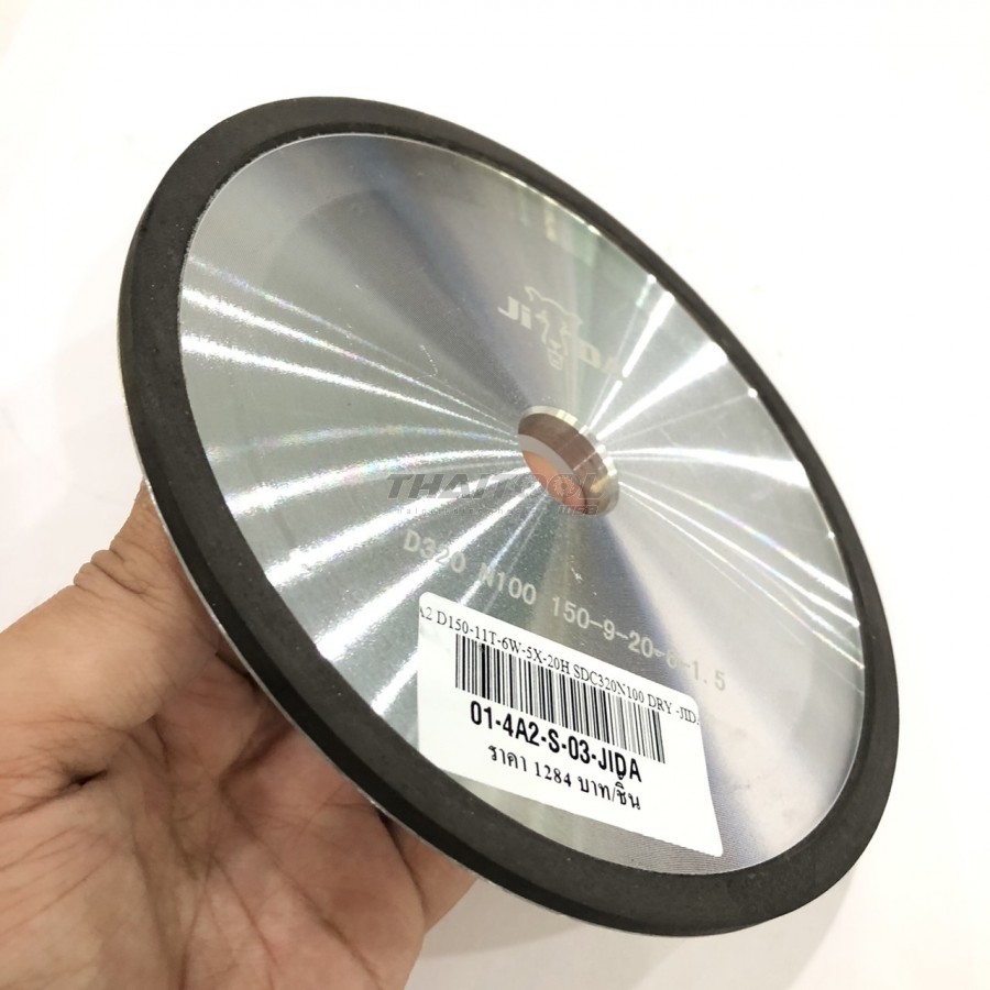 จานเพชร6"4A2 ( D150-11T-6W-5X-20H ) "SDC320" ลับคมคาร์ไบด์ใบเลื่อยวงเดือน ,ใบเลื่อยฟันห่าง