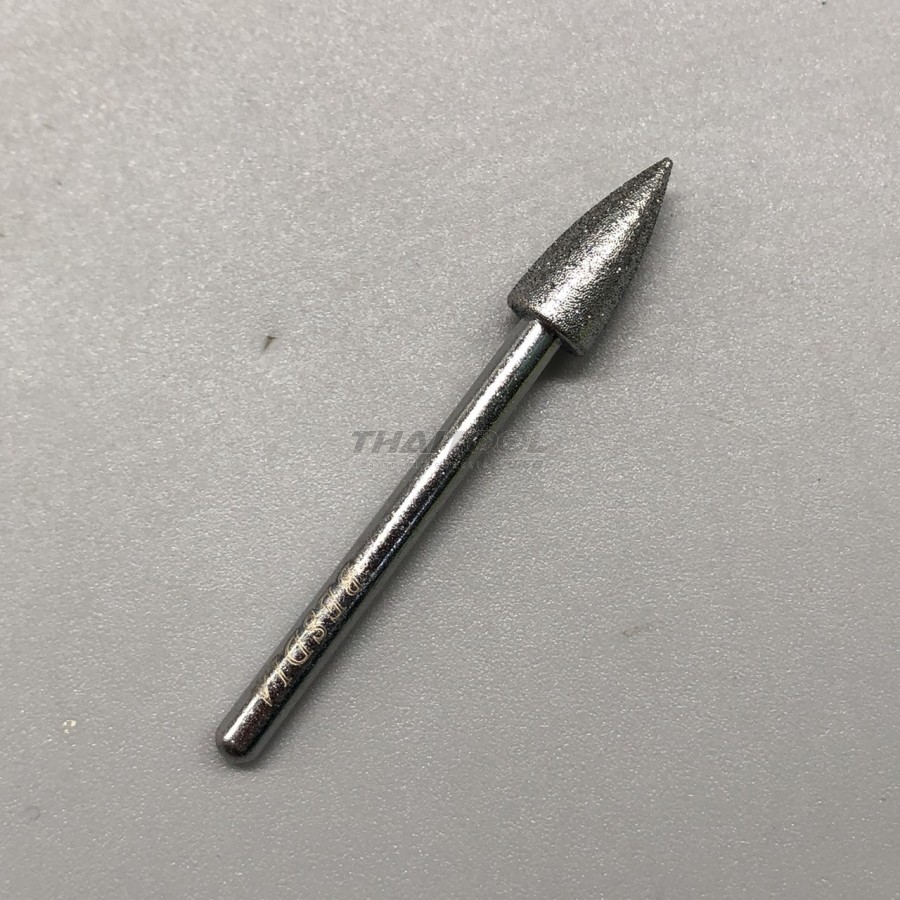 เข็มเพชรแกน 3 mm. J ทรงกรวย หัวโต 6.0 Besdia