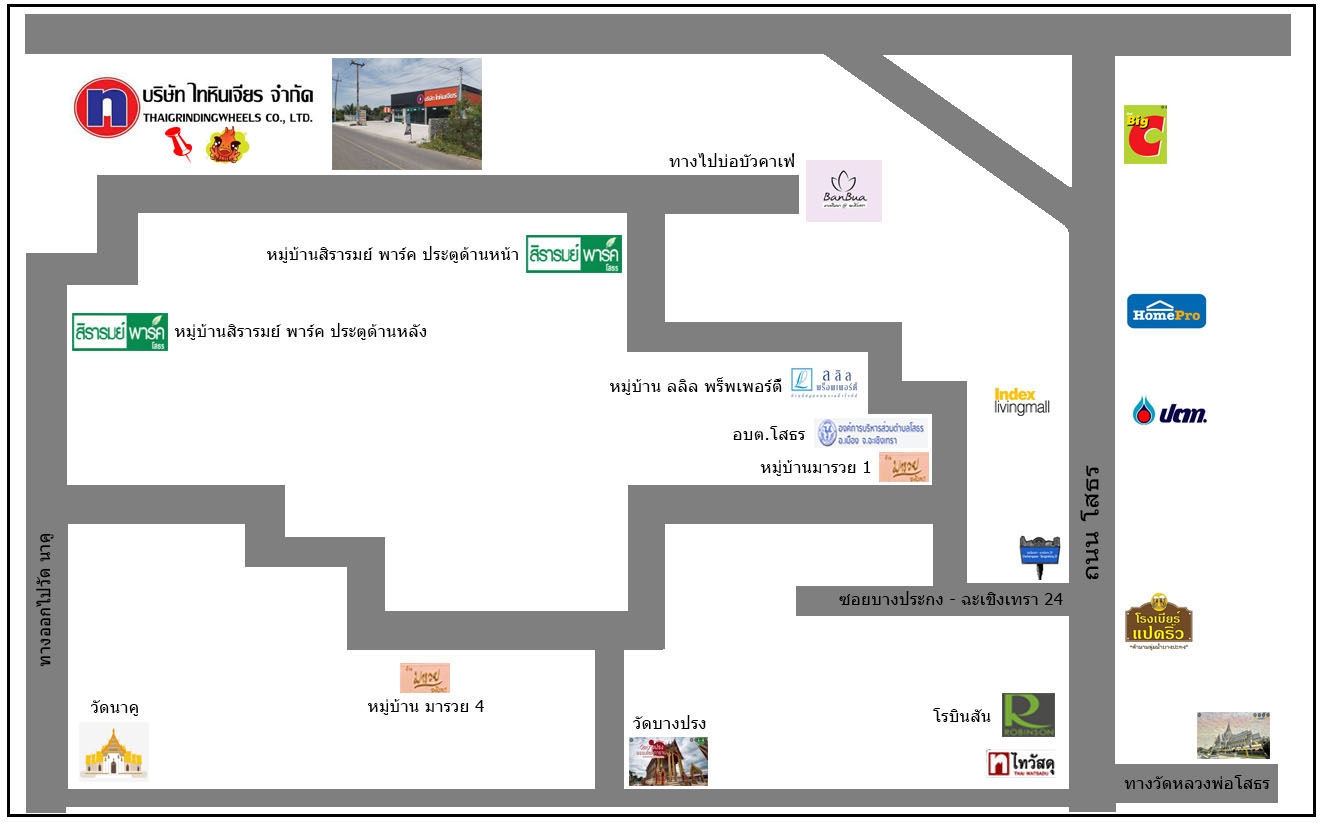 แผนที่บริษัท